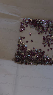 SWAROVSKI® Heart Dental Gem Pack - Fuchsia
