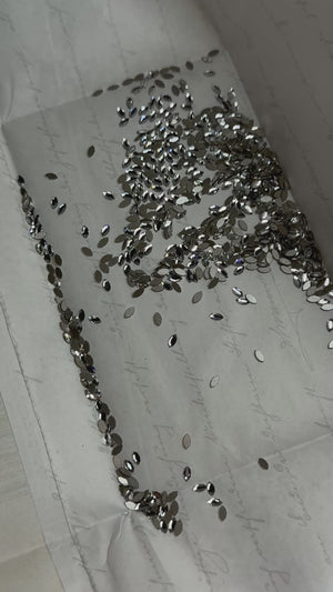 Pack de gemas dentales Navette SWAROVSKI® -  Crystal